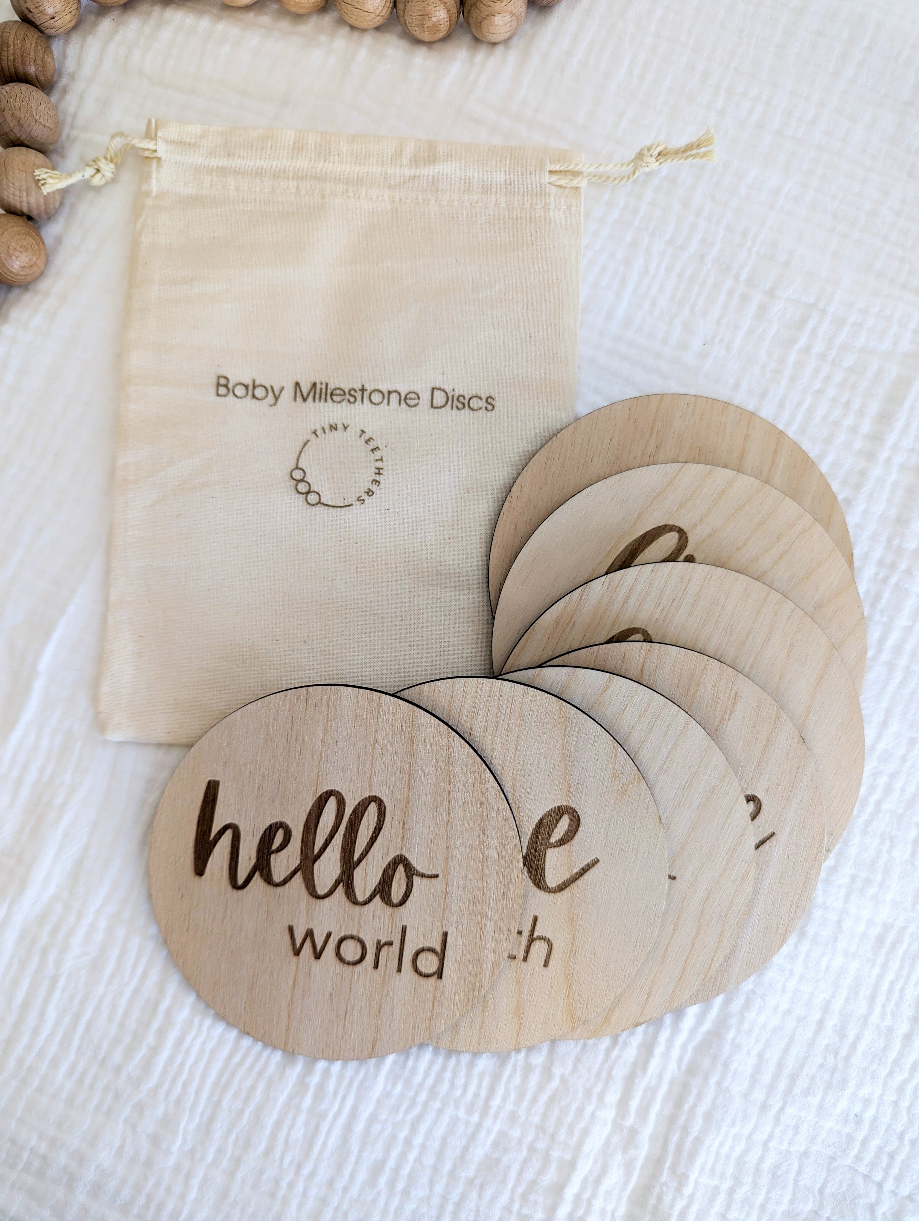 Baby Milestone Discs - Tiny Teethers