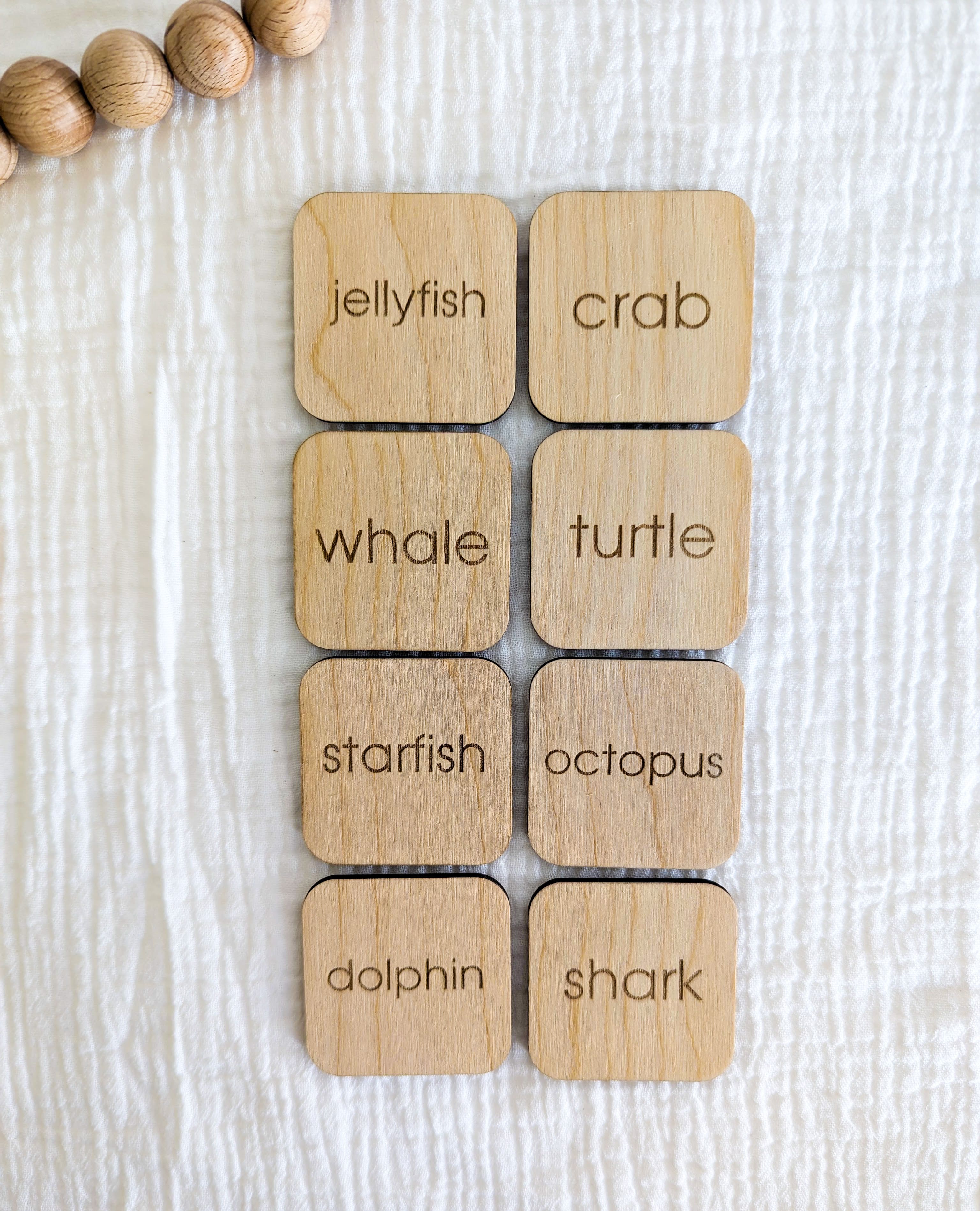 Matching Memory Game: OCEAN - Tiny Teethers