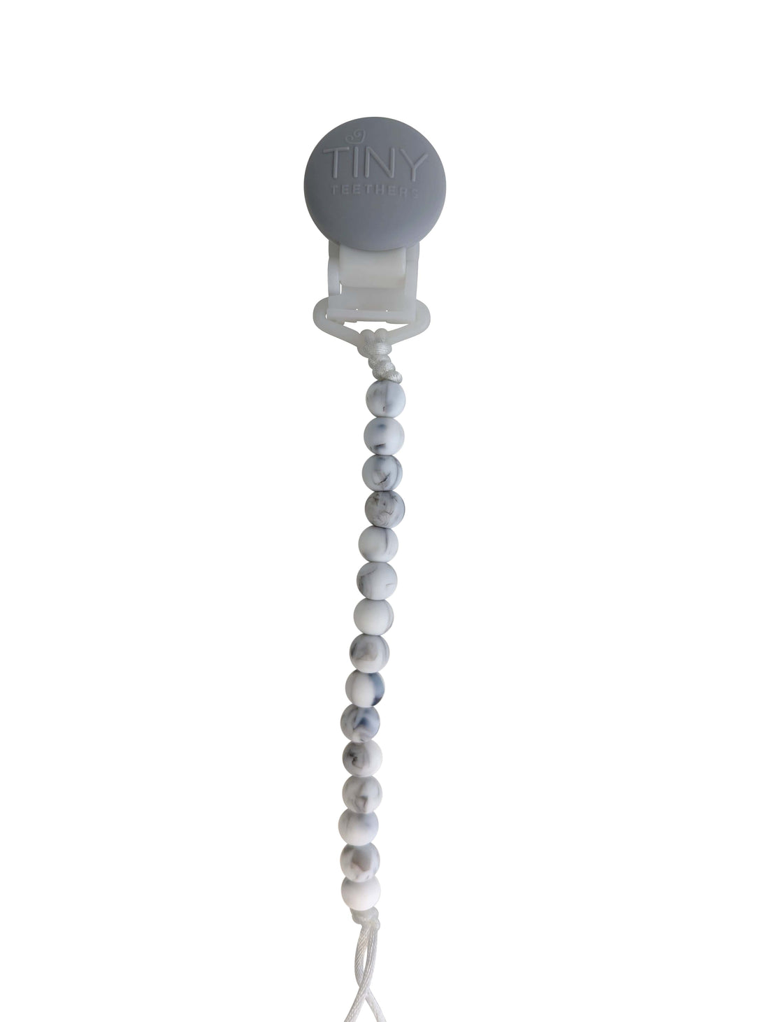 Marble Signature Pacifier Clip Silicone