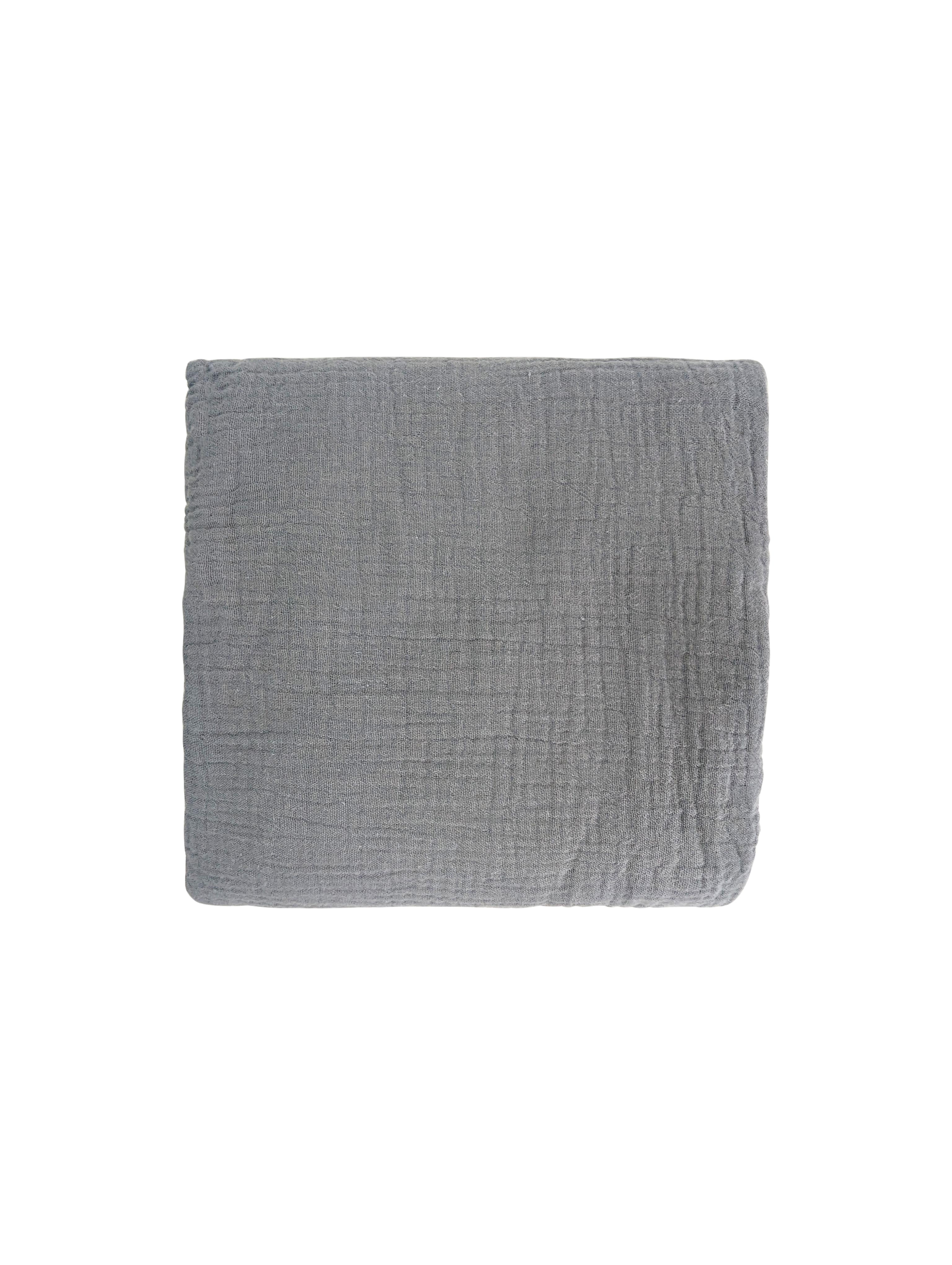 Crinkle Cotton Baby Blanket - Tiny Teethers