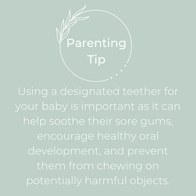 The Importance of Using Designated Teethers for Your Baby