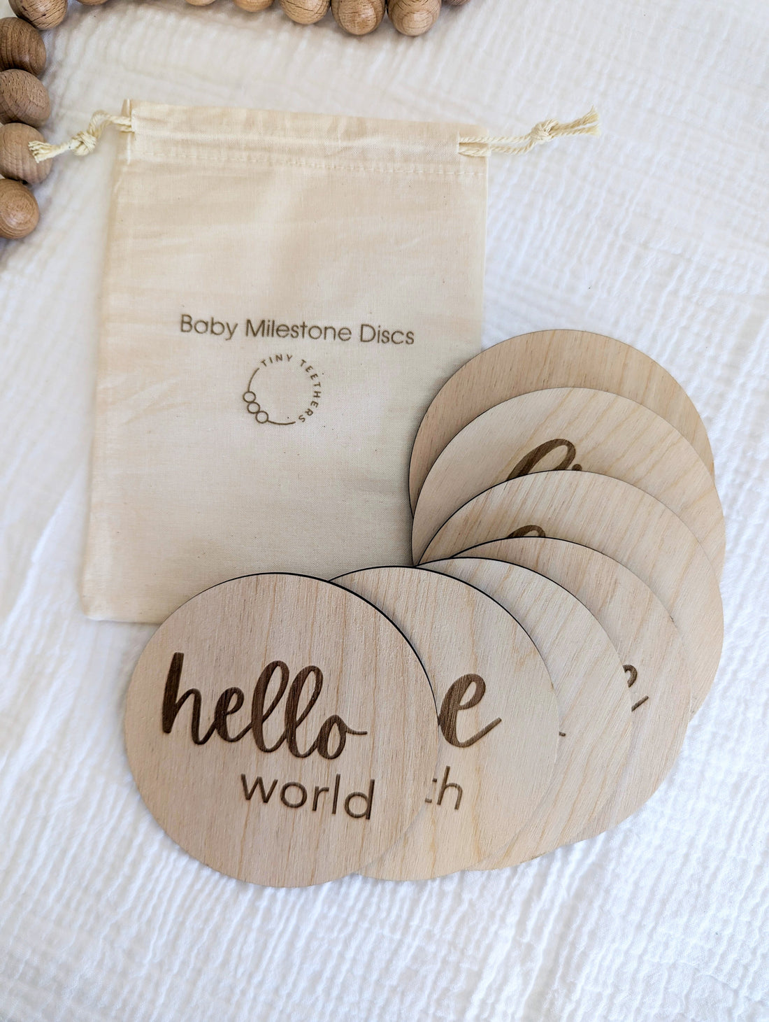 Baby Milestone Discs - Tiny Teethers